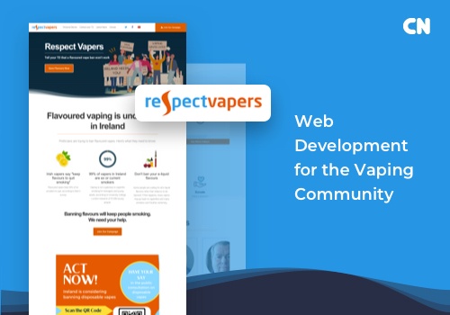 Web Development Package Example: Web Development for the Vaping Community