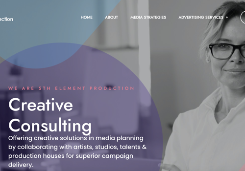 Web Development Package Example: Website Design & Development for Video Media Co