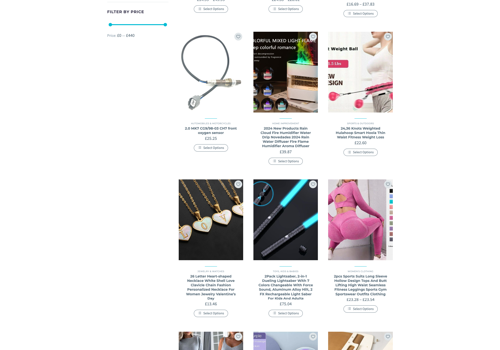 Web Design Package Example: A DropShipping Website