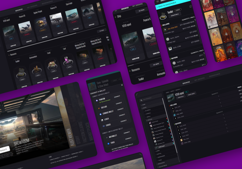 Blockchain Package Example: In-game NFT marketplace
