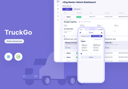 Web Development Package Example: Web App for Managing Logistics