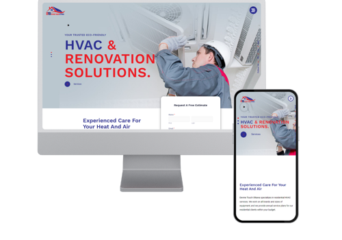 Search Engine Optimization Package Example: DEVINE TOUCH OTTAWA - ECO-FRIENDLY HVAC