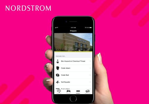 Mobile App Development Package Example: Nordstrom