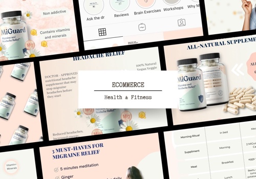 Social Media Marketing Package Example: Social Media Marketing for Health Supplement