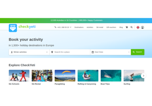 Web Development Package Example: Web Development for Holiday Destination Company