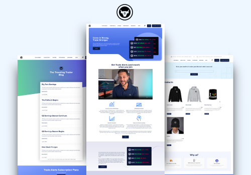 UX/UI Design Package Example: The Traveling Trader