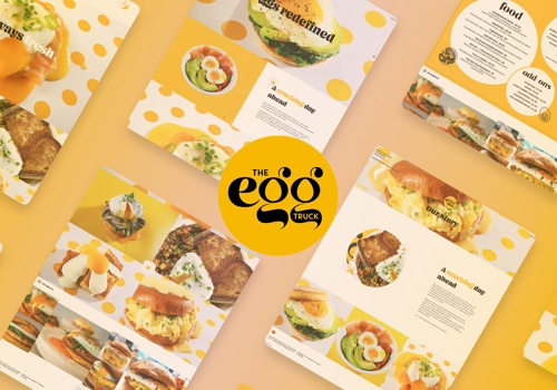 Web Design Package Example: The Egg Truck