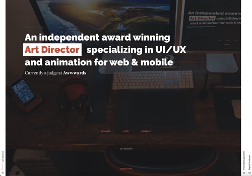Web Development Package Example: Animated project for Vadim Sherbakov (madebyvadim)