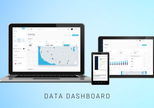 Web Development Package Example: Spontivly - Data Dashboard