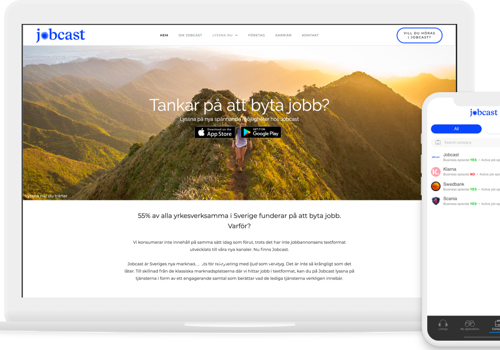 Custom Software Development Package Example: JobCast