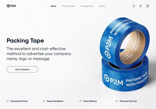 Search Engine Optimization Package Example: Website for - P2M