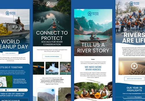 Email Marketing Package Example: Email Design: Service Brand