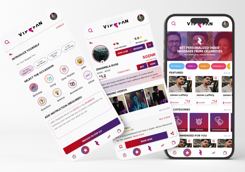 Custom Software Development Package Example: Vip2Fan Mobile Application