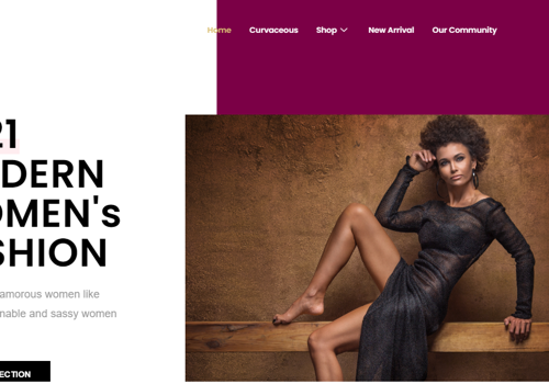 Web Design Package Example: SultrySass Collections