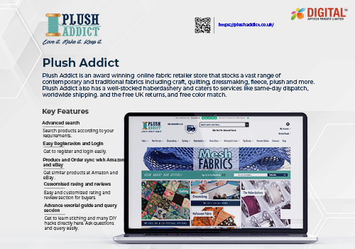 Web Development Package Example: Plush Addict Website