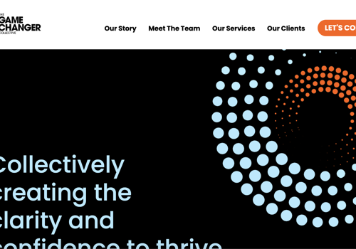 Web Development Package Example: GC Collective Wordpress Website