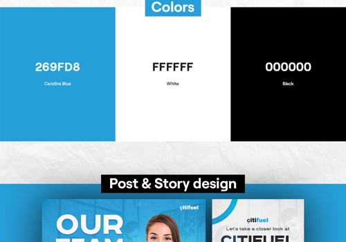 Branding Package Example: Brandbook CitiFuel