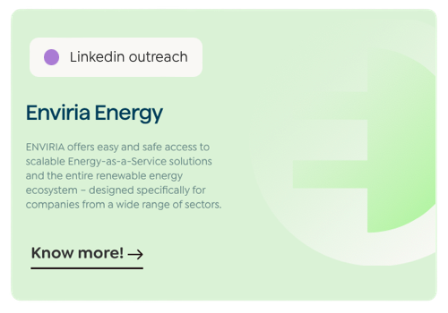 Sales Outsourcing Package Example: Sales for Energy Companies: Enviria's Story