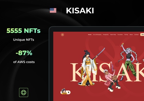 Blockchain Package Example: Kisaki - Website for Minting NFT