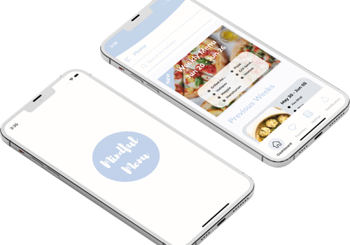 Mobile App Development Package Example: Our Mindful Menu