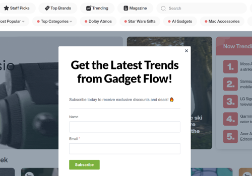 Web Design Package Example: Market Place for a client