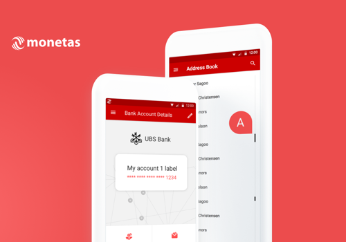 Mobile App Development Package Example: Monetas app
