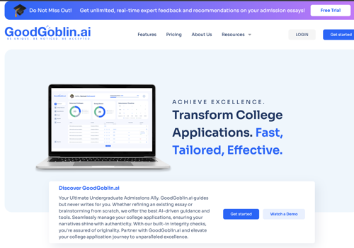 UX/UI Design Package Example: Edtech AI Solution