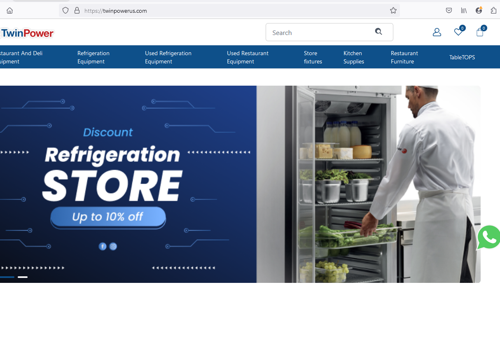 E-Commerce Development Package Example: E- Commerce Web & Mobile App Dev Kitchen Equipment