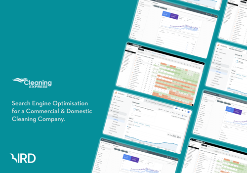 Search Engine Optimization Package Example: Cleaning Express - Search Engine Optimisation
