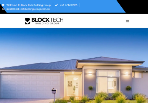 Web Development Package Example: Domestic and Commercial Building Services Website