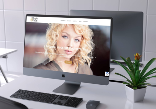 Web Development Package Example: Website design for Photographer