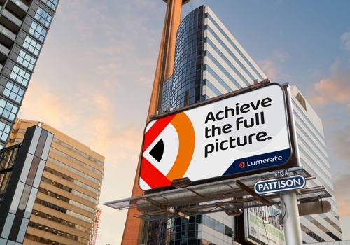 Branding Package Example: Lumerate: Business intelligence company rebranding