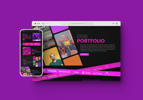 Branding Package Example: Brand Identity Creation & Web Design & Development