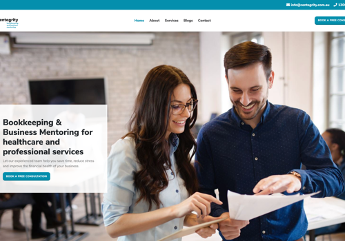 Content Marketing Package Example: Centegrity Content Marketing