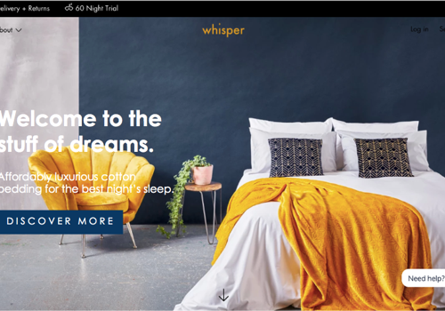 Advertising Package Example: Market strategy for interiors brand, Whisper