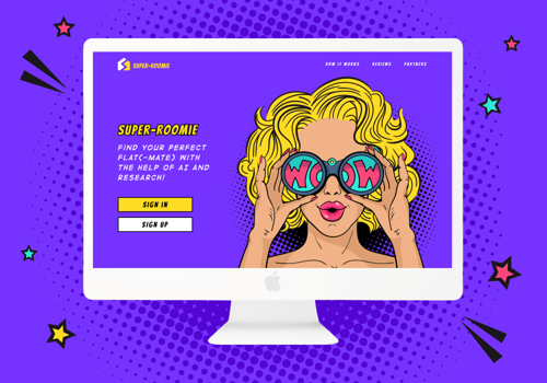 Web Development Package Example: Super Roomie