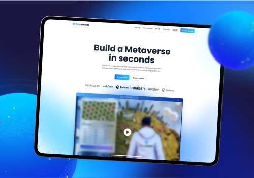 Web Design Package Example: Web3 Metaverse Website