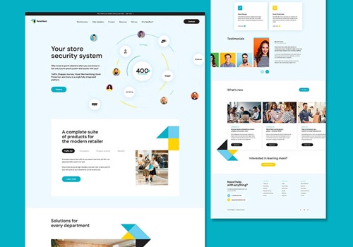 Web Design Package Example: RetailNext, SEO and Web Design