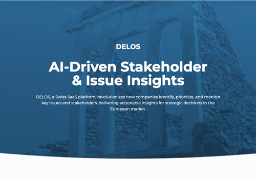Custom Software Development Package Example: AI-Driven Stakeholder & Issue Insights
