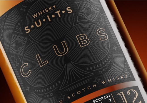 Branding Package Example: Suits Whisky Naming & Packaging Design