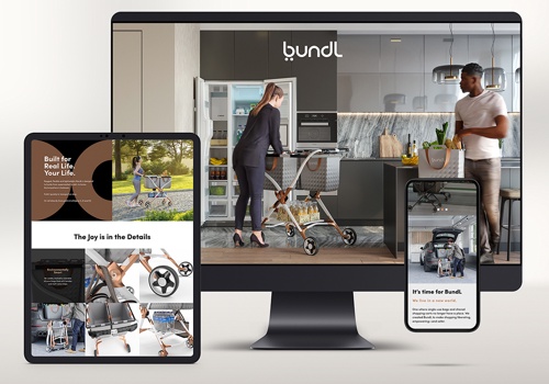 Web Design Package Example: Bundl GTM Strategy, Naming, Branding & Website