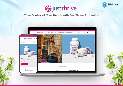 E-Commerce Development Package Example: Just Thrive