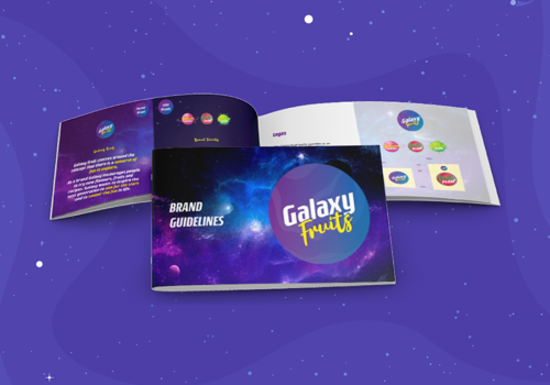 Marketing Strategy Package Example: Galaxy Fruit's Cosmic Digital Journey
