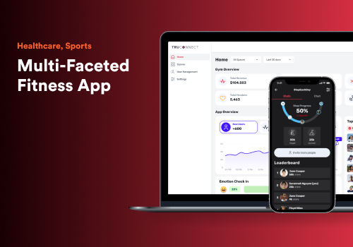 Mobile App Development Package Example: TruConnect: a multi-faceted fitness app
