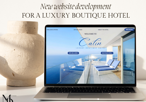 Web Design Package Example: Luxury Hotel boutique website design