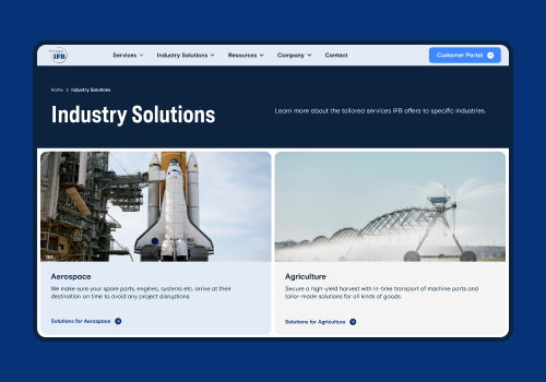 Branding Package Example: IFB ~ Branding + Web Development