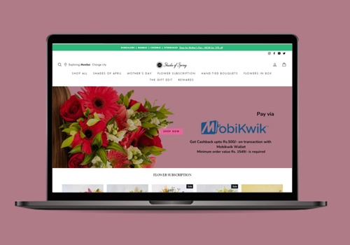 E-Commerce Development Package Example: FLOWERS SHOPIFY WEBSITE DEVELOPMENT