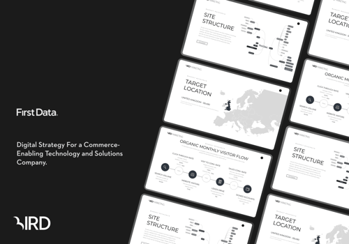 Digital Strategy Package Example: First Data - Digital Strategy