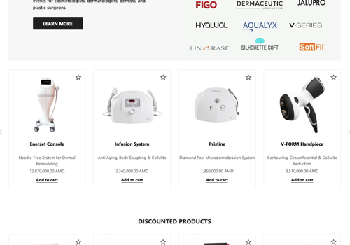 Web Development Package Example: Website & Inventory Mgmt for Cosmetics Company