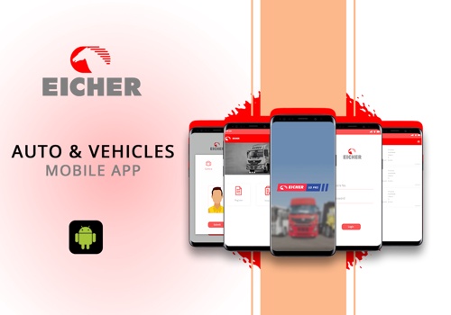 Mobile App Development Package Example: Eicher Motor Auto Vehicle App